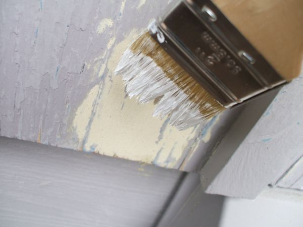 Fix Peeling Paint - Priming Wood Filler
